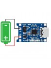 Модуль Заряда TP4056 с USB Type-C и Защитой для Li-Ion 3.7 В (18650)
